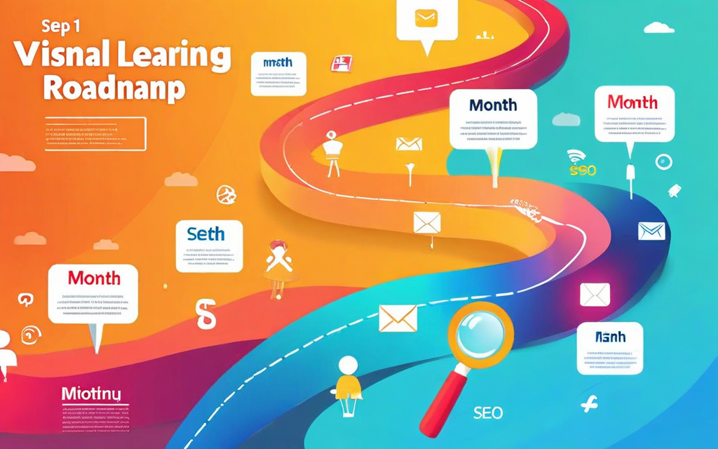 6-month digital marketing learning roadmap from beginner to expert